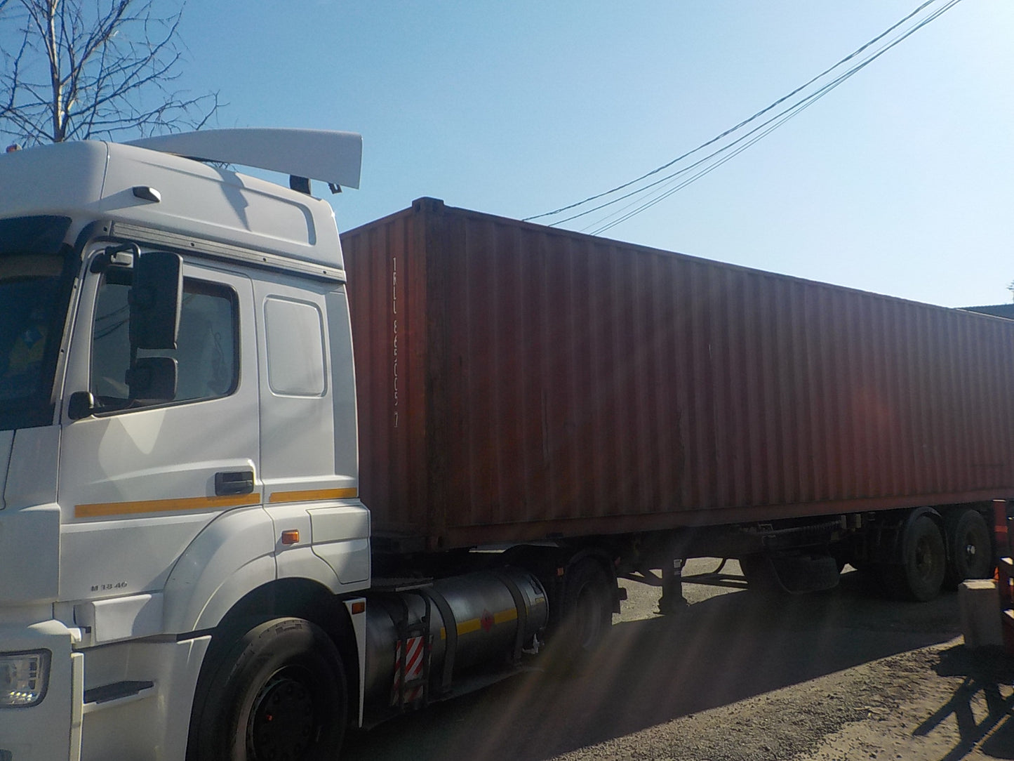 40 футов (40DC | 40GP) б/у морский сухогрузный контейнер в Москве TRLU8650057